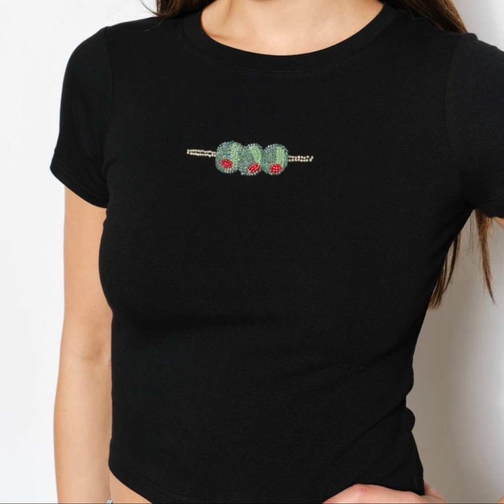Black Martini T Shirt